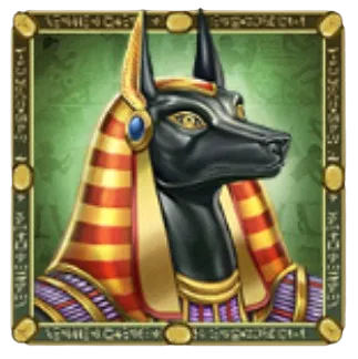 Anubis-symbol på hjulene