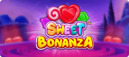 Sweet Bonanza spilleautomat med søtt tema