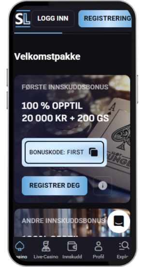 Oversikt over tilgjengelige casinobonuser og kampanjer