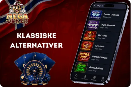 Mega Joker klassiske varianter av lignende spill på